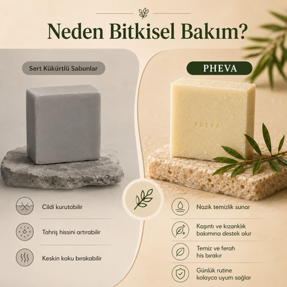 Pheva I Çay Ağacı Sabunu – Arındırıcı & Mantar Karşıtı Bakım