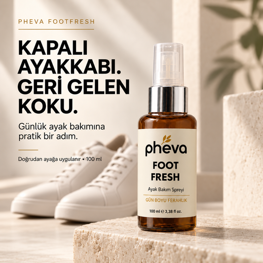 PHEVA FootFresh™ – Günlük Ayak Bakım Spreyi